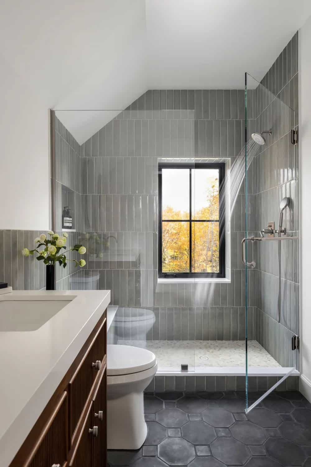 farmhouse style bathroom