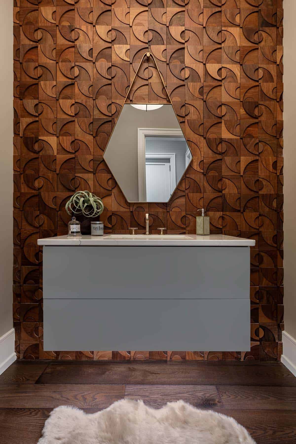 modern bathroom vanity