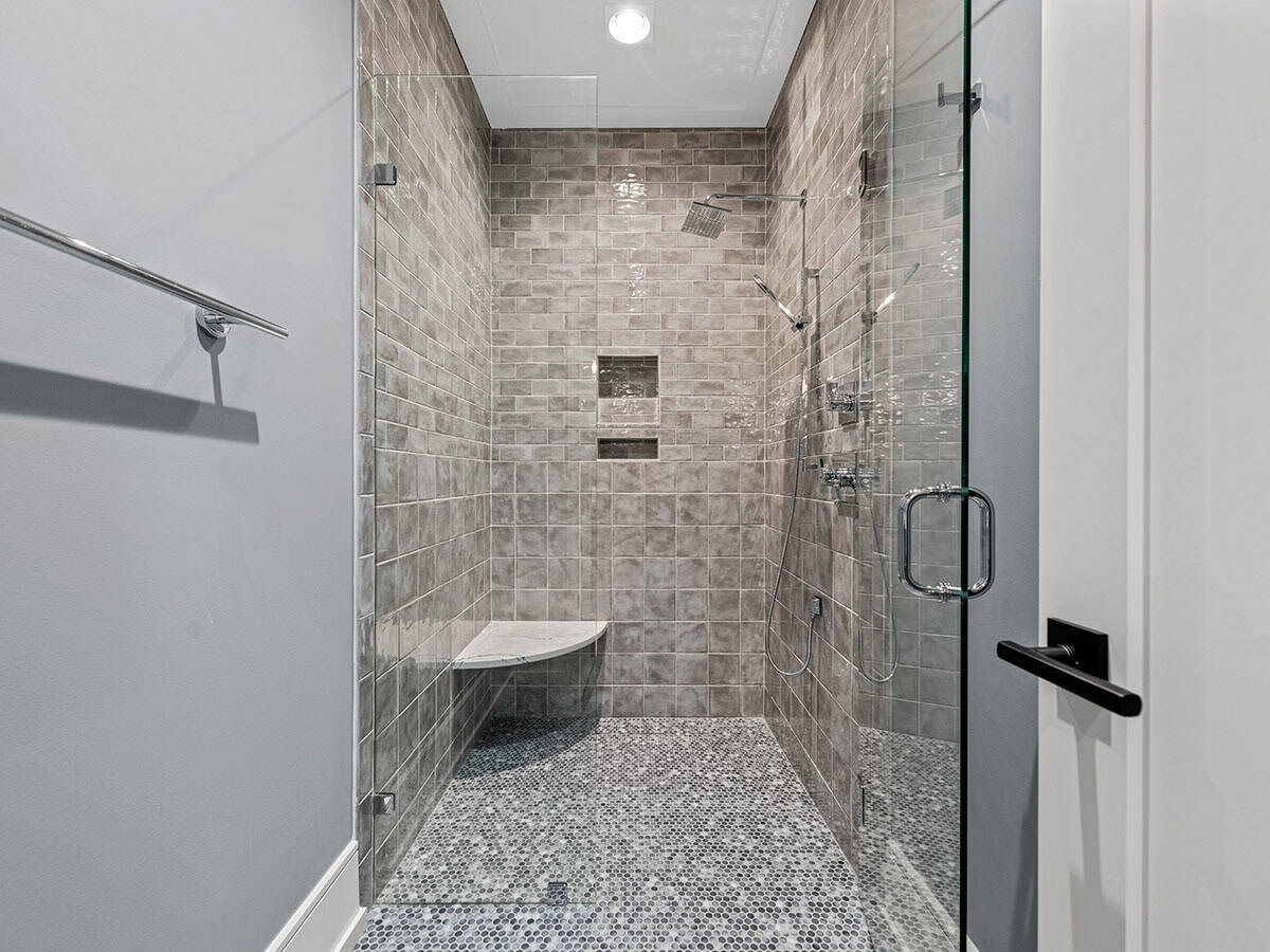 modern bathroom shower