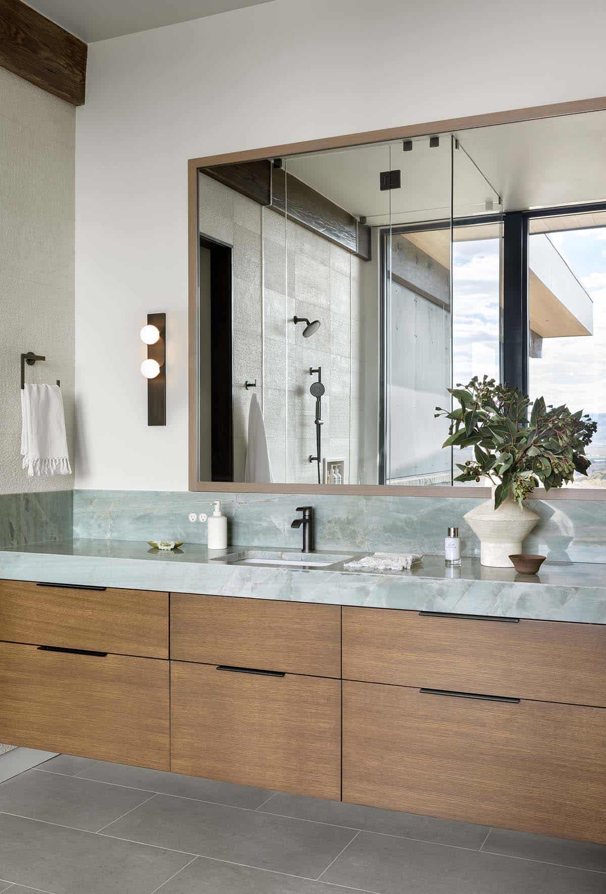 modern bathroom vanity