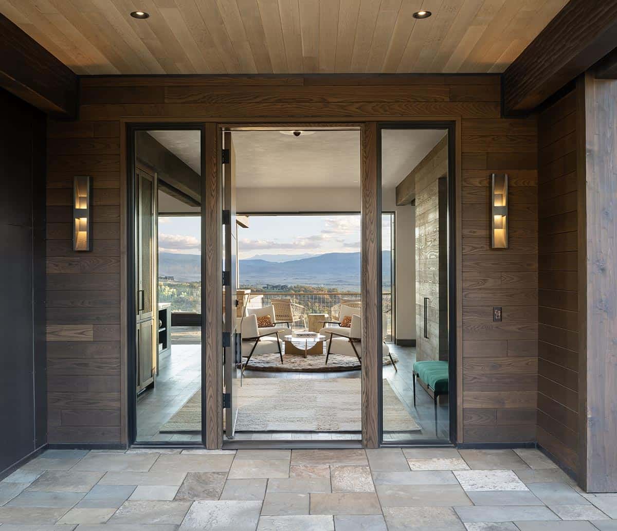 mountain home entry