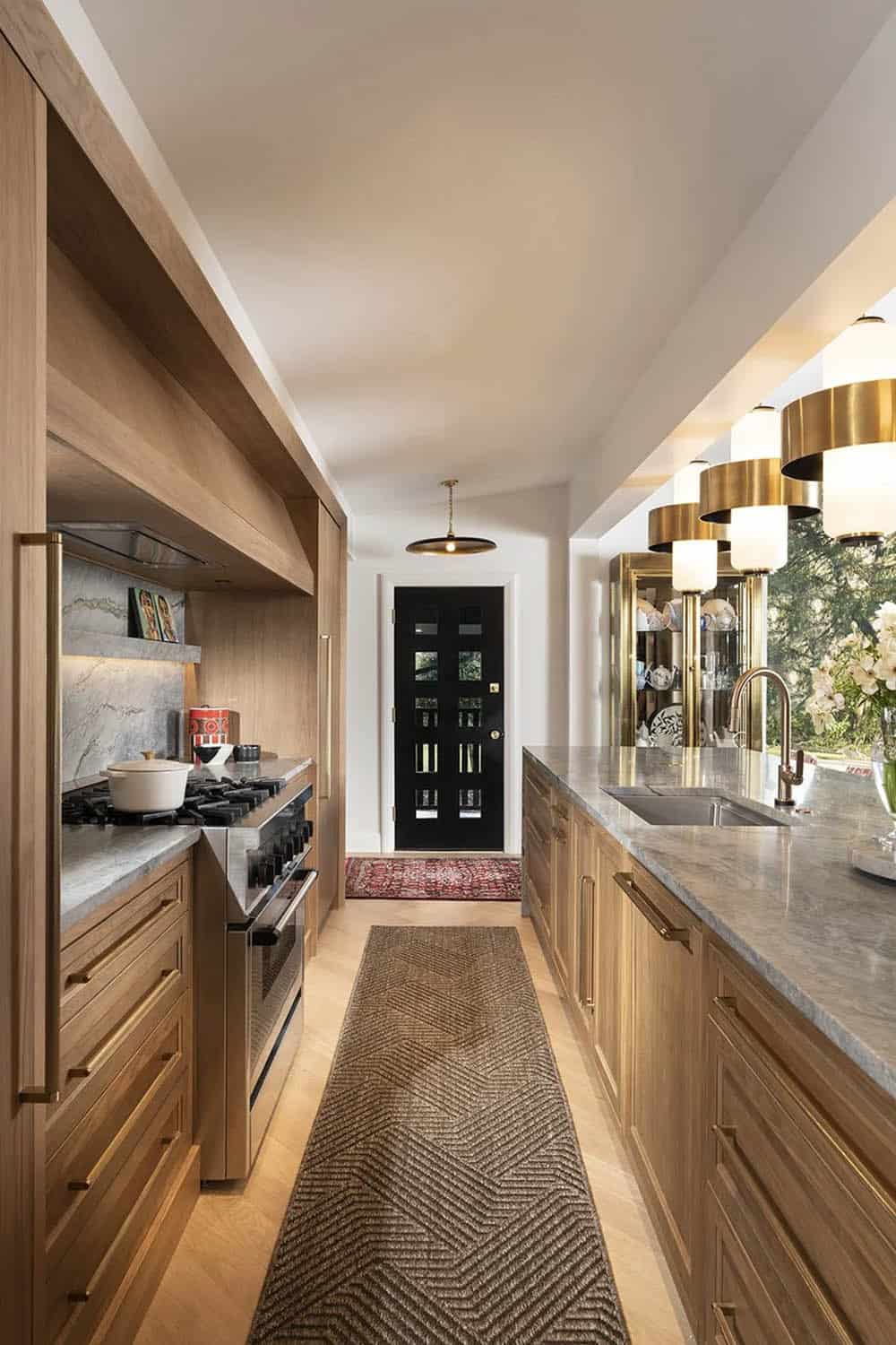 mid-century modern kitchen