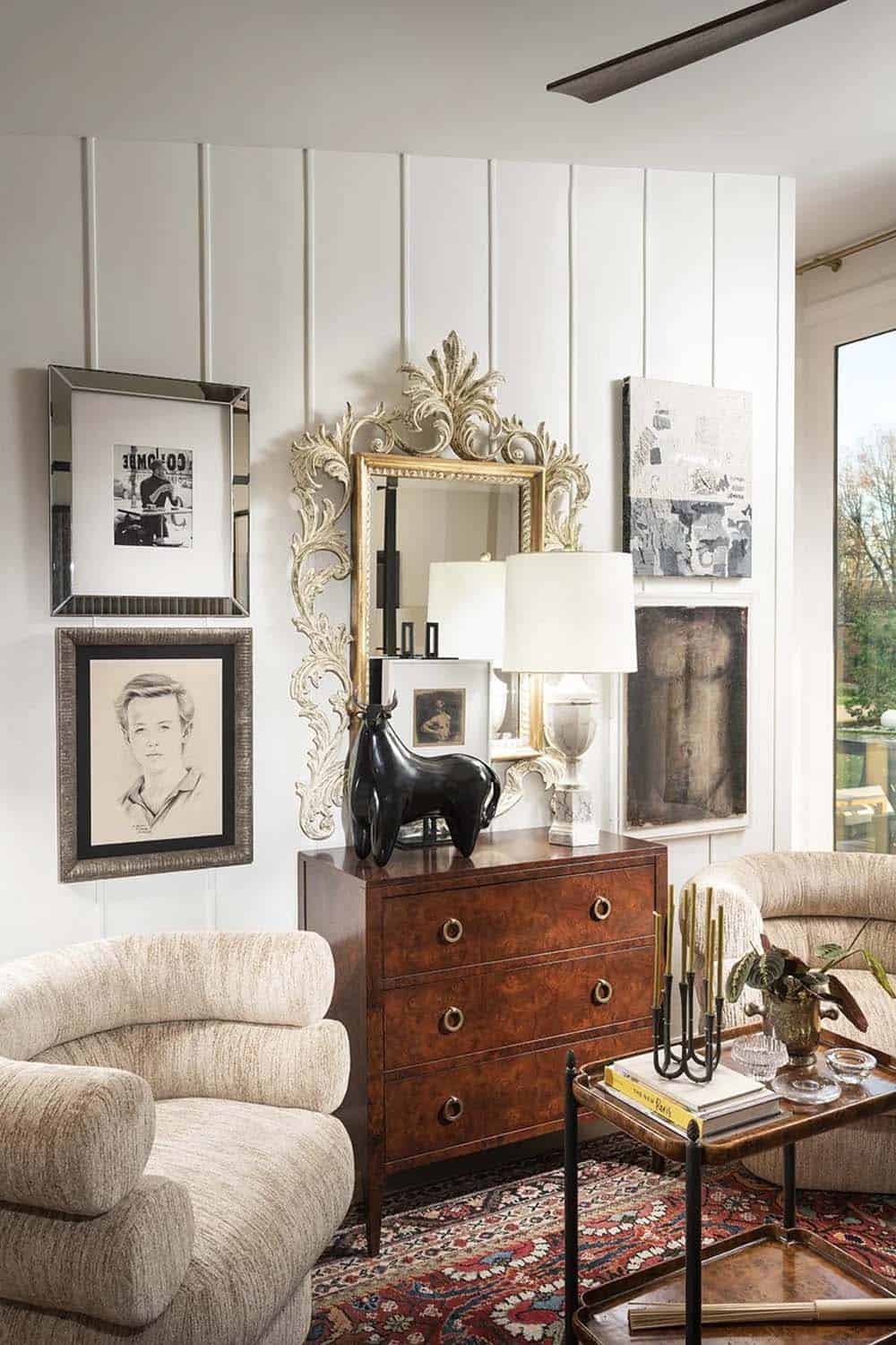 mid-century modern bedroom