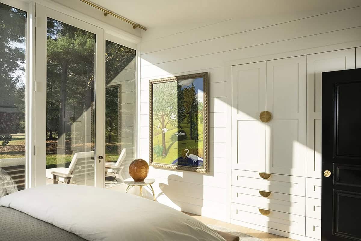 mid-century modern bedroom