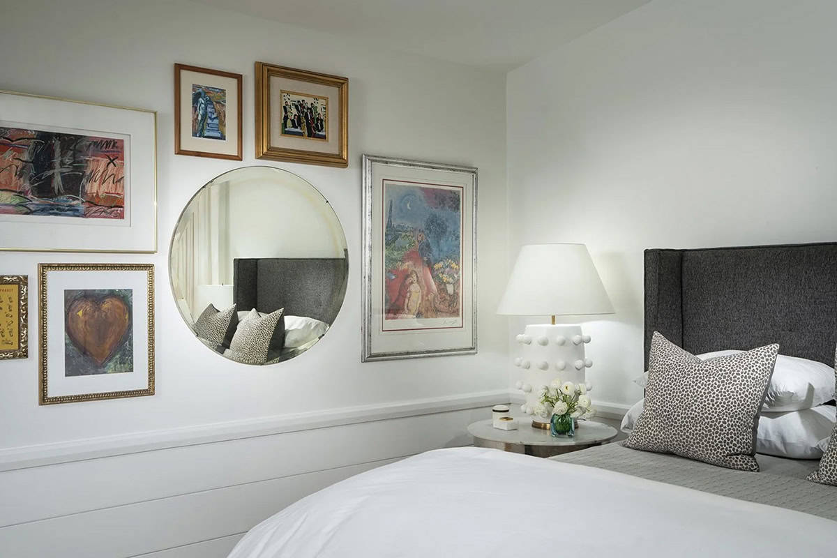 mid-century modern bedroom