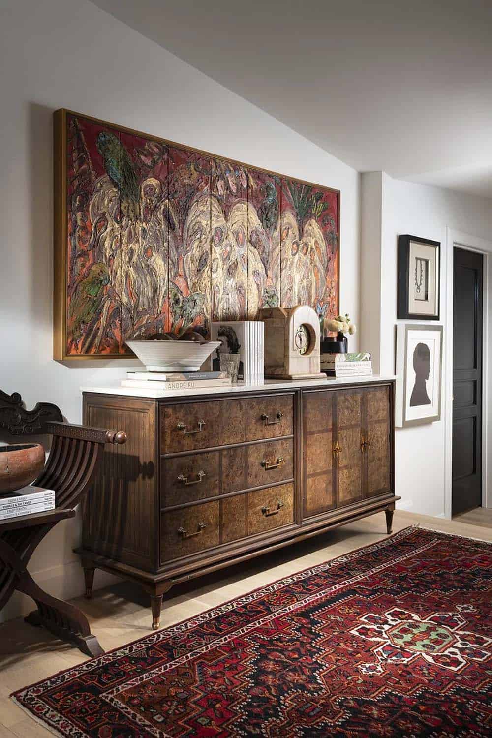 mid-century modern bedroom