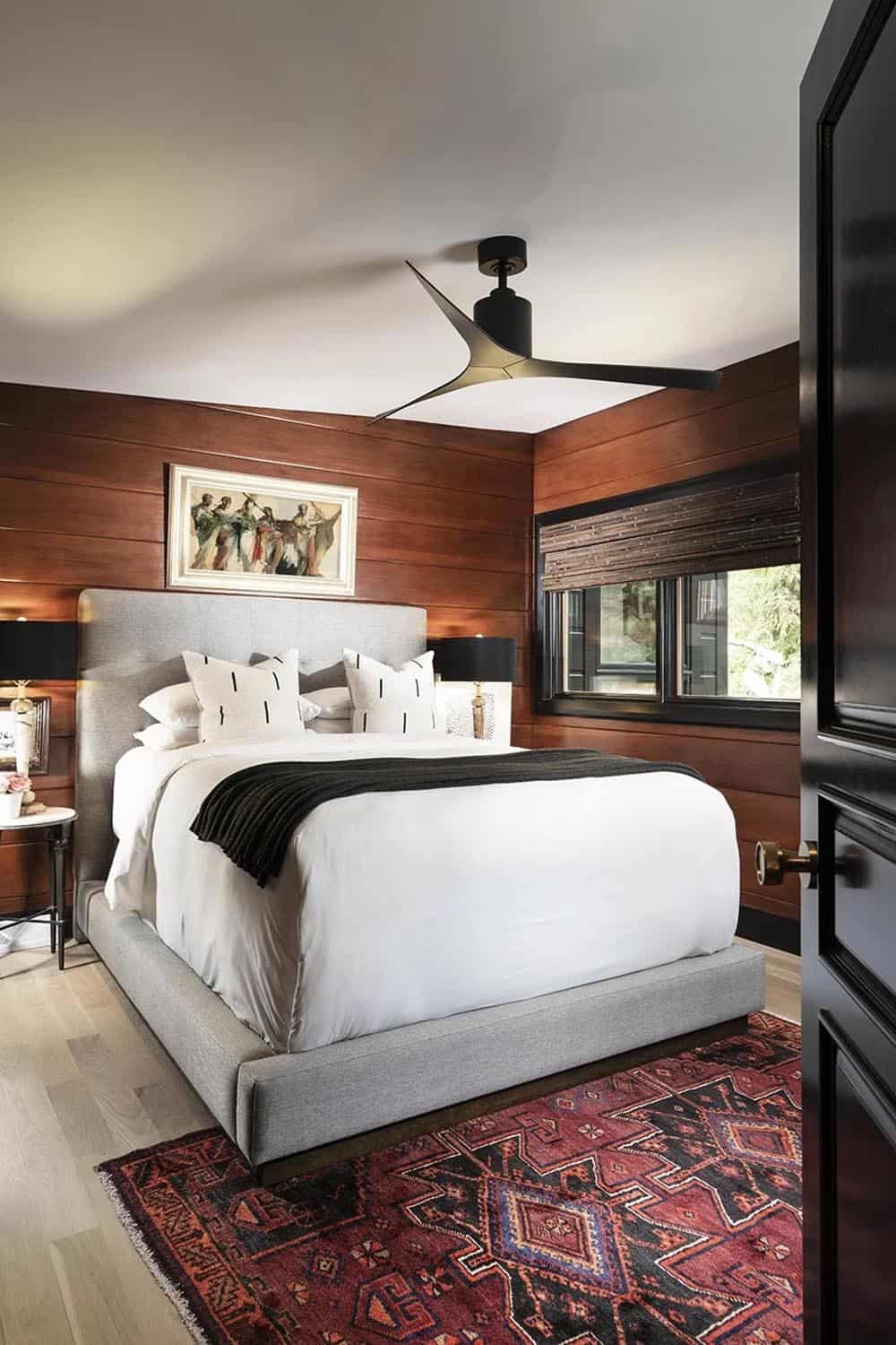 mid-century modern bedroom