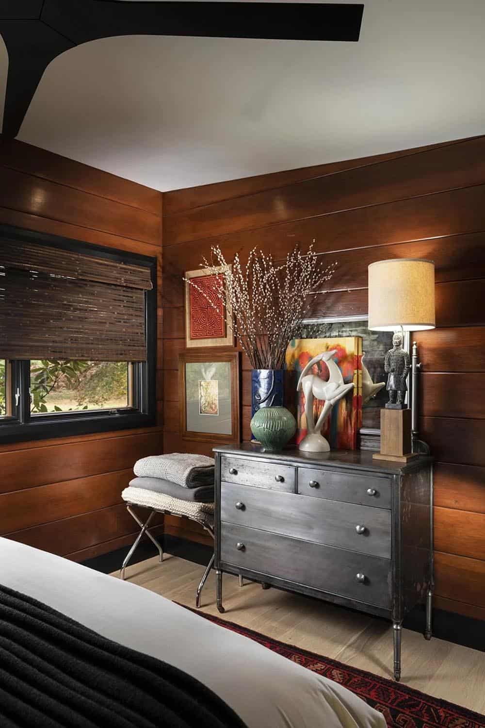 mid-century modern bedroom