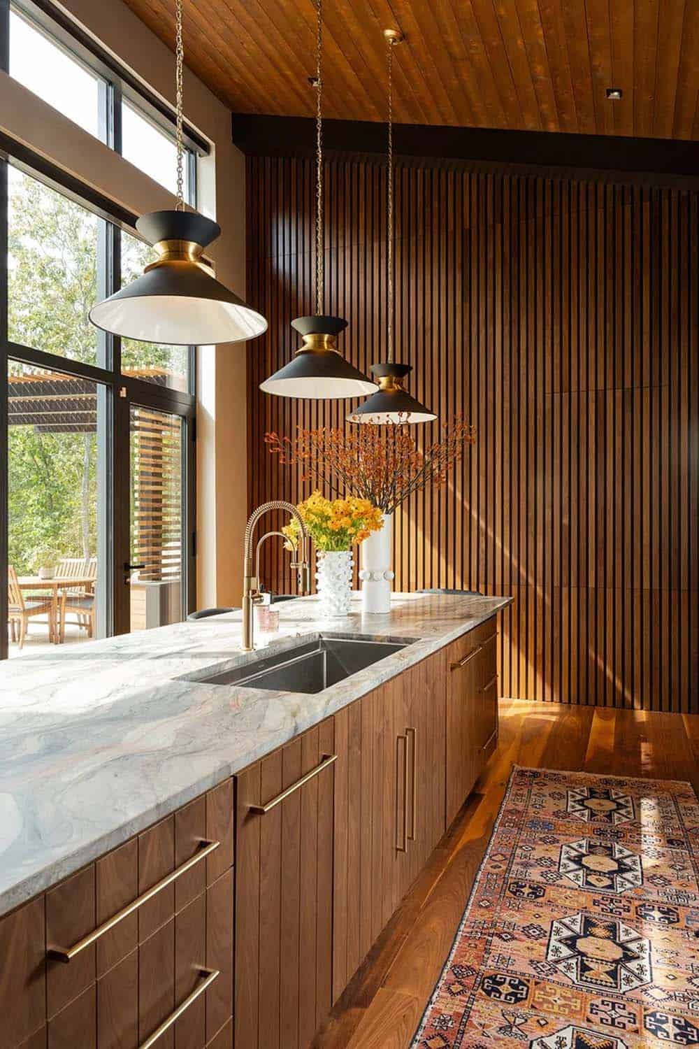 midcentury modern kitchen