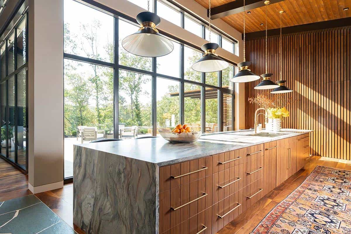 midcentury modern kitchen