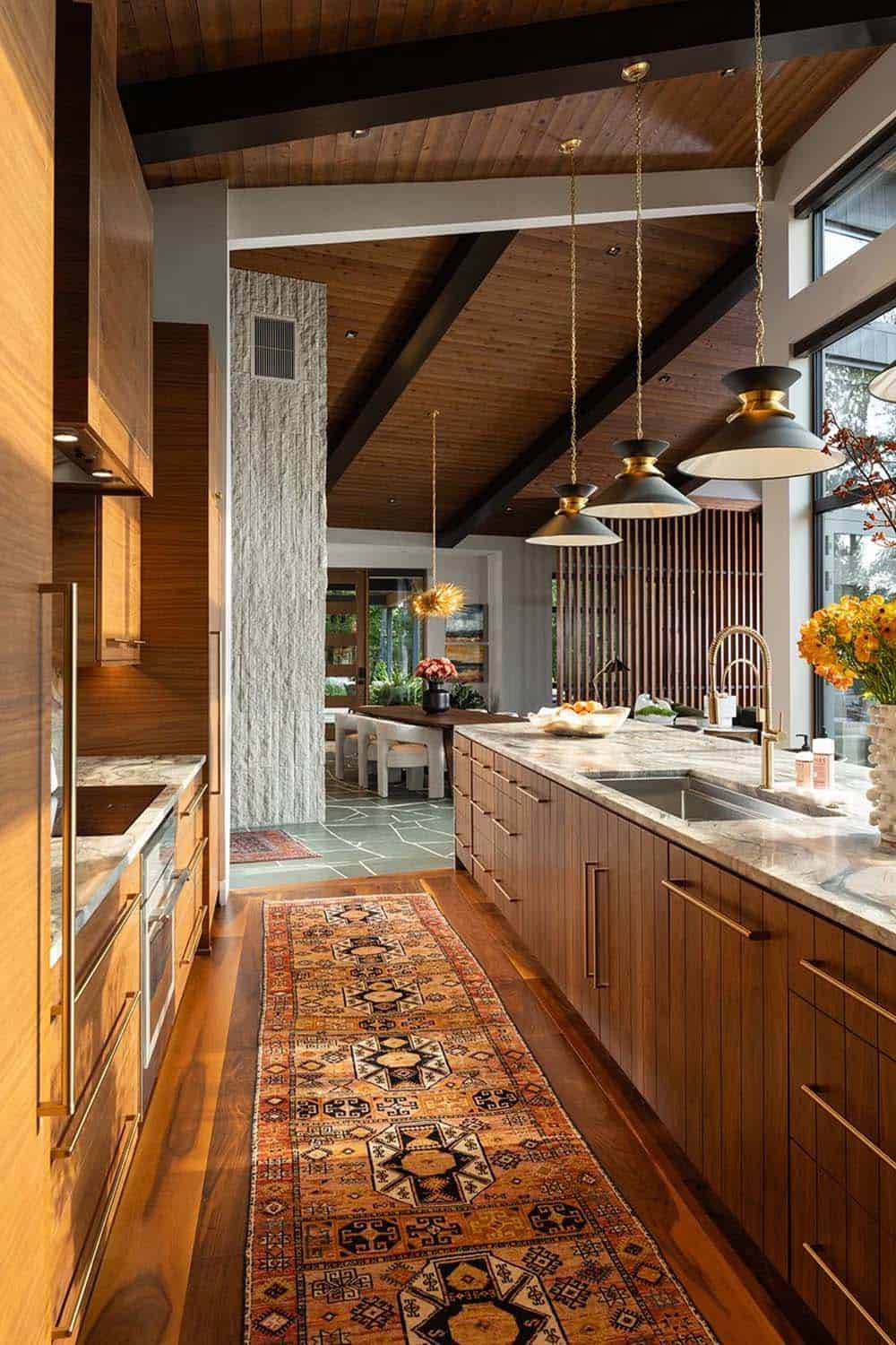 midcentury modern kitchen