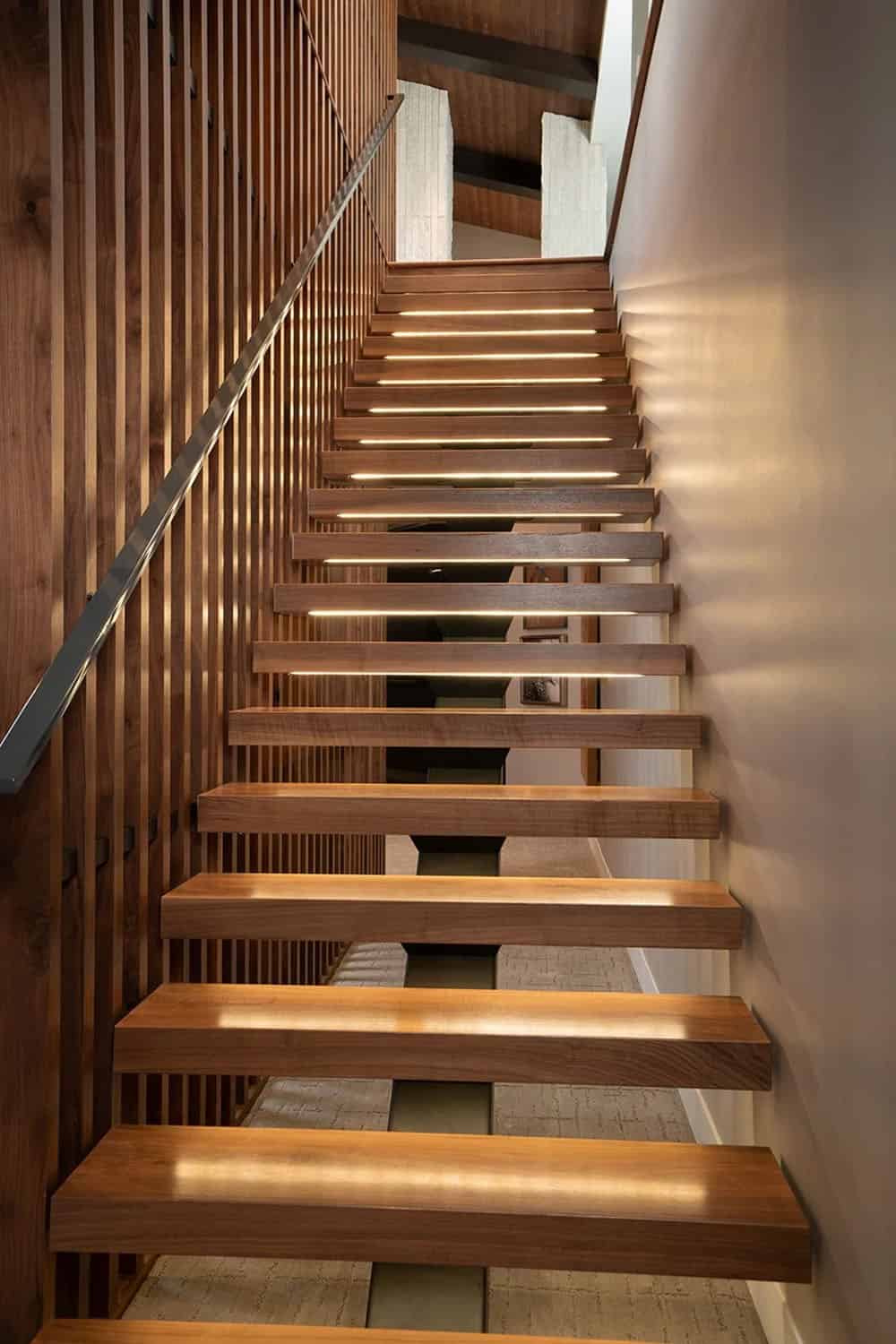midcentury modern staircase