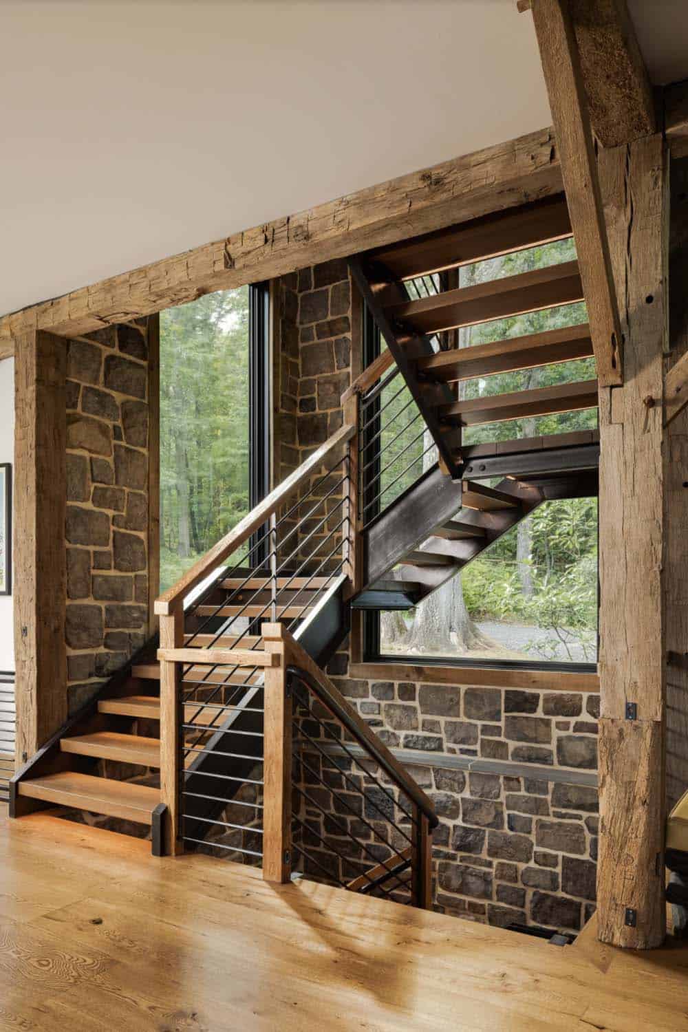 farmhouse staircase