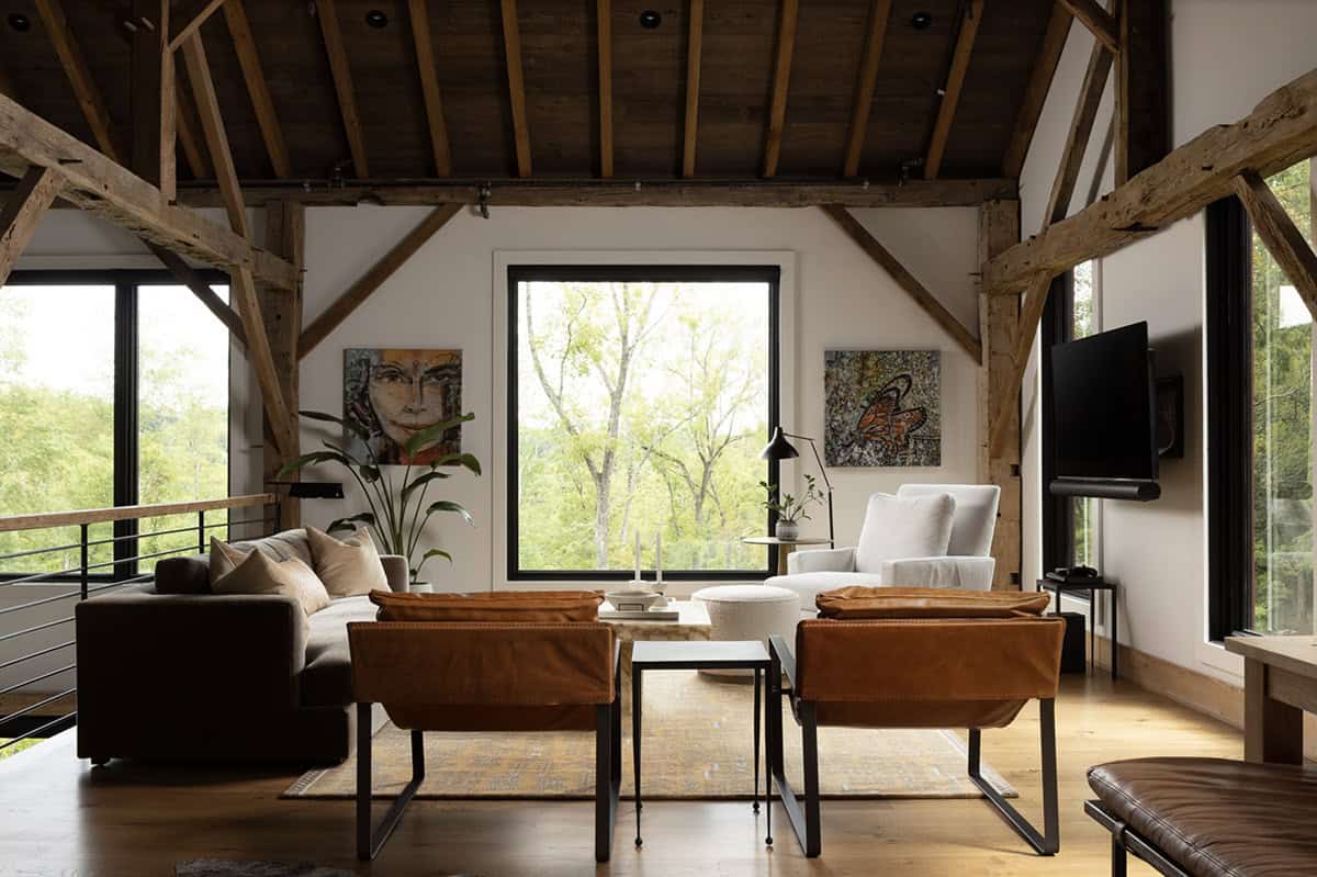 farmhouse family room