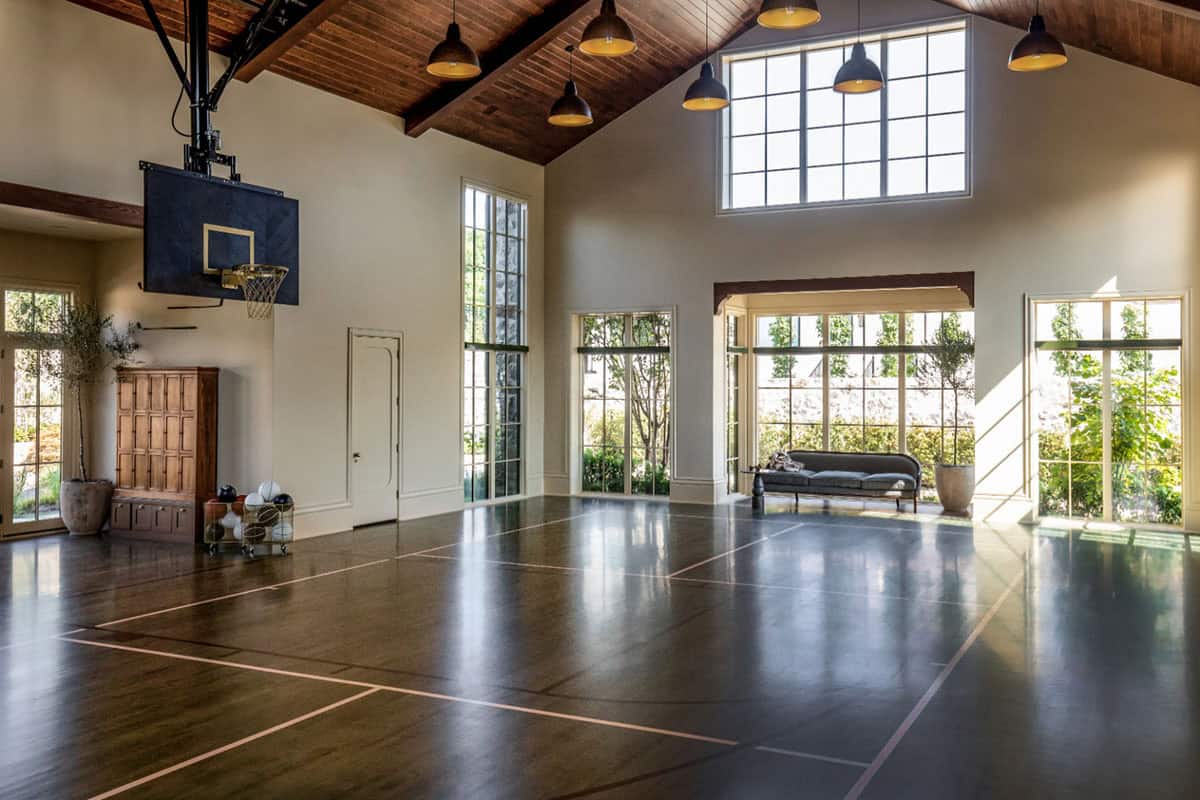 modern indoor sport court