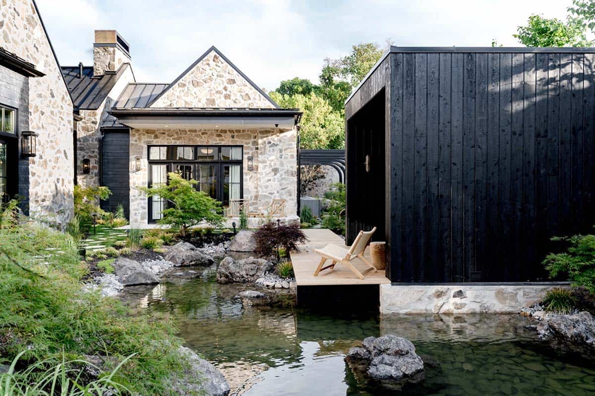 modern home exterior landscaping