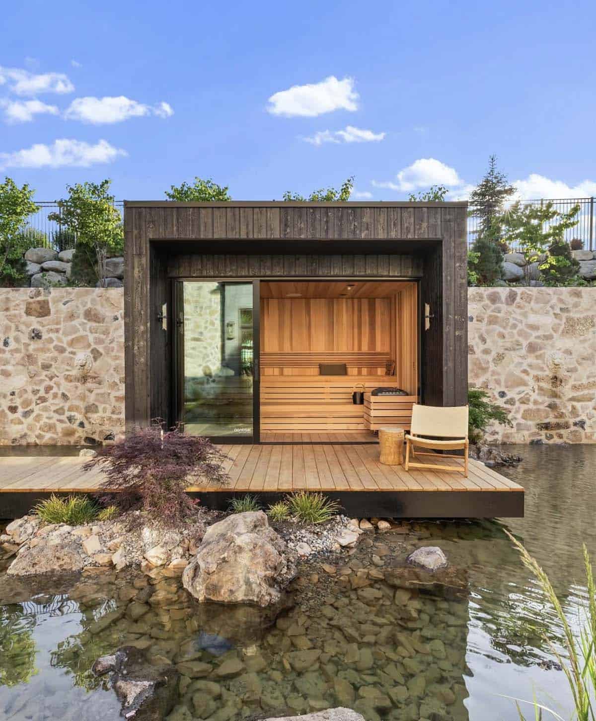 modern home exterior landscaping