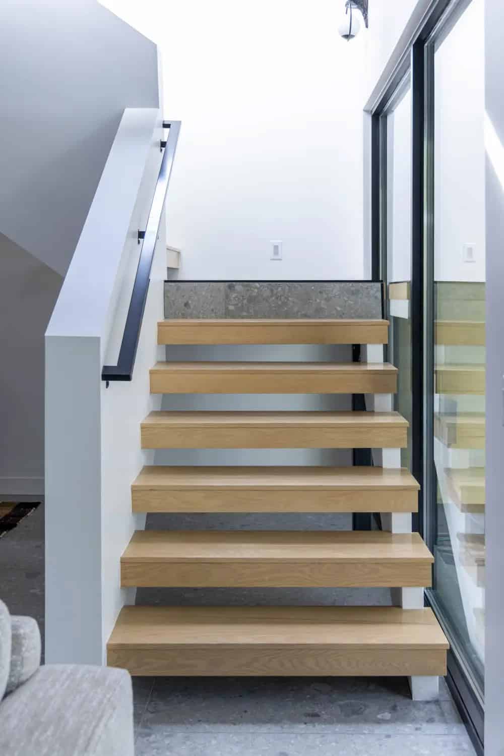 modern scandinavian style staircase
