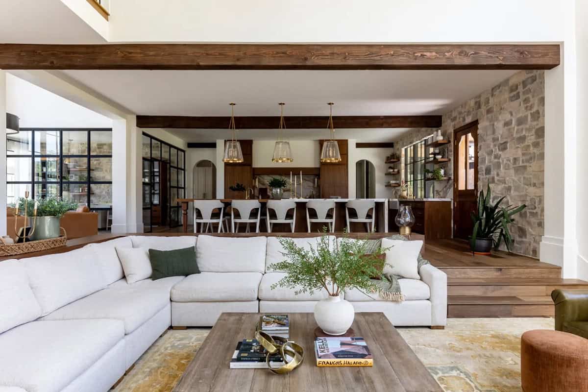 modern scandinavian style living room