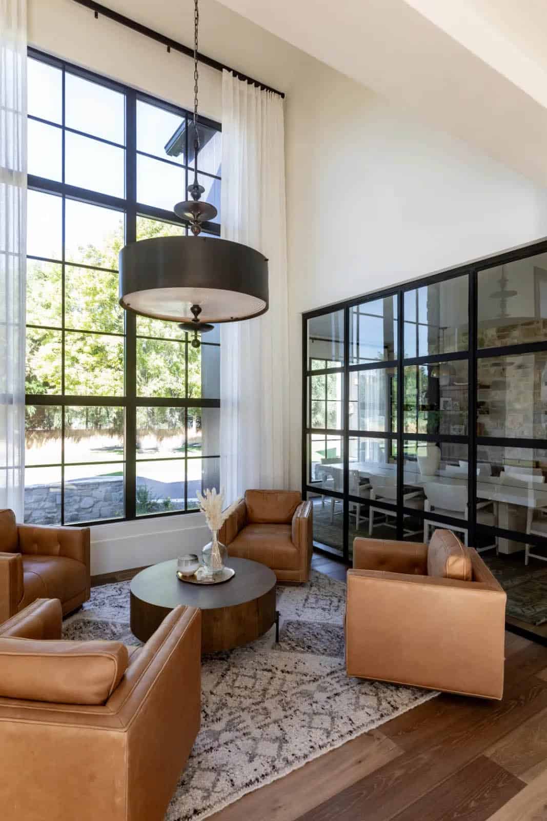 modern scandinavian style sitting room