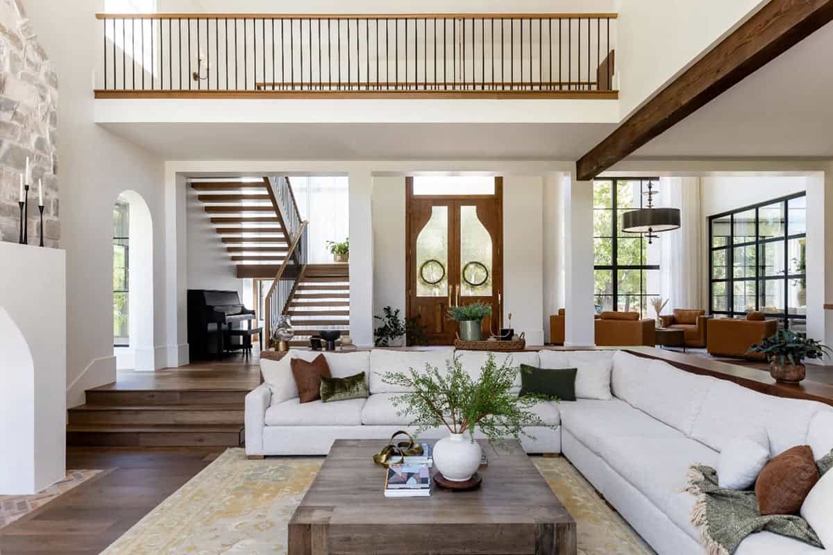 modern scandinavian style living room