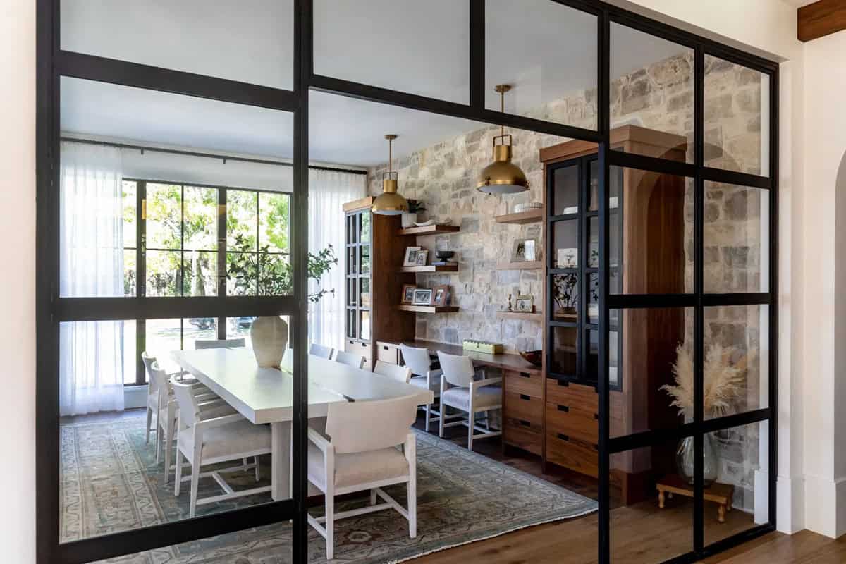 modern scandinavian style dining room