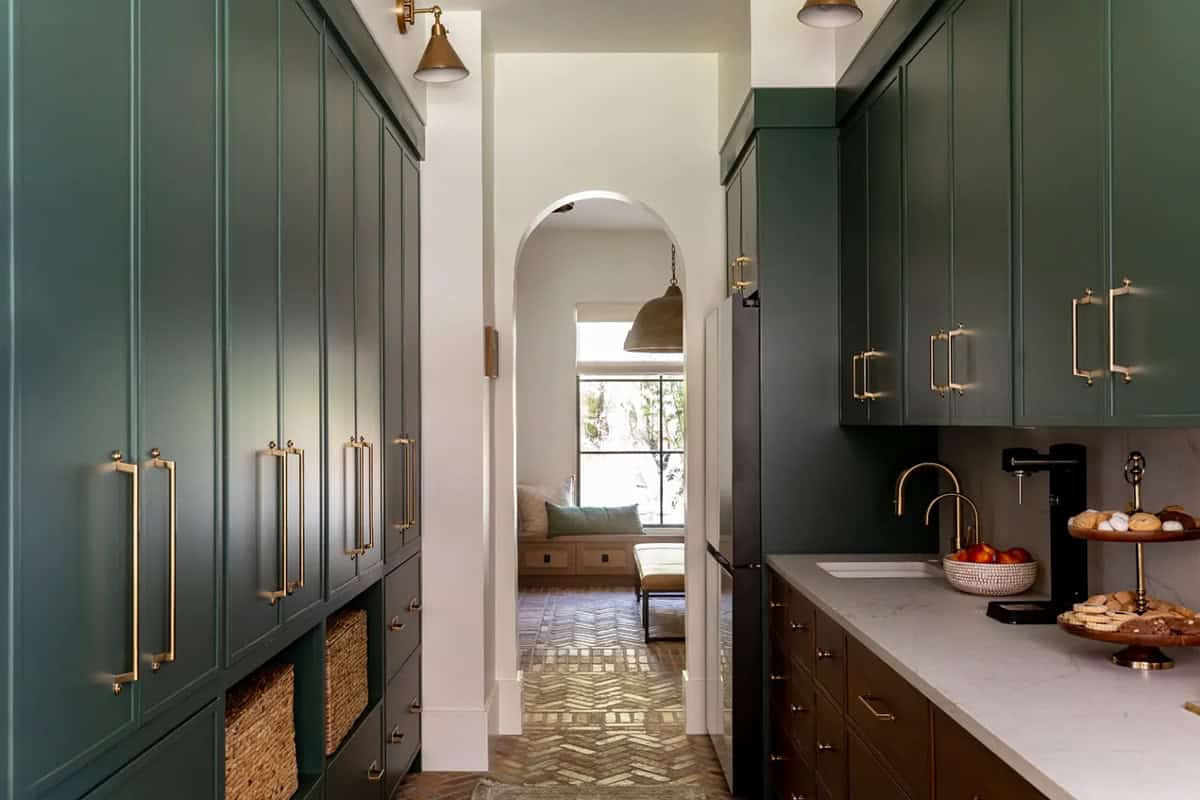 modern scandinavian style pantry