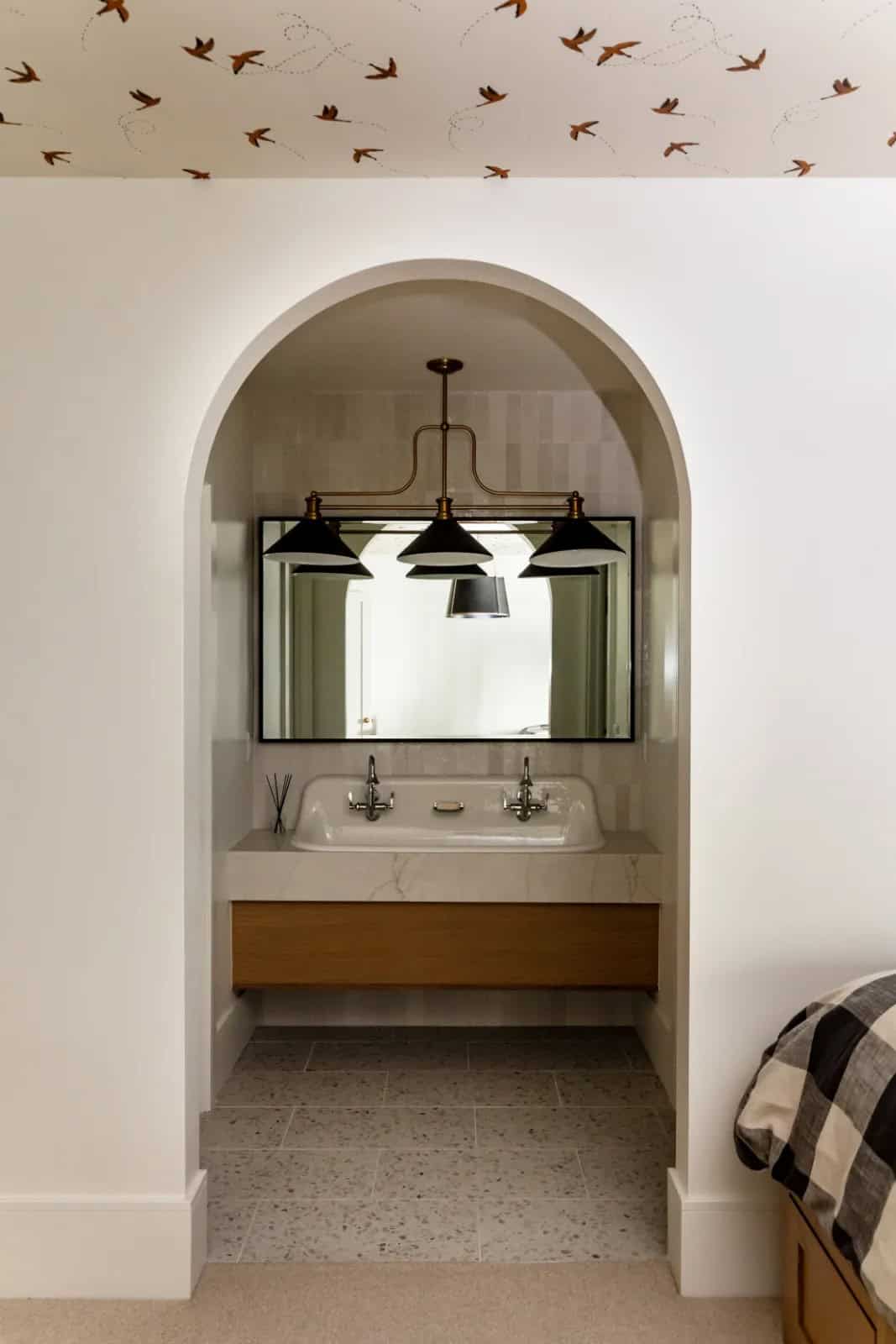 modern scandinavian style bathroom