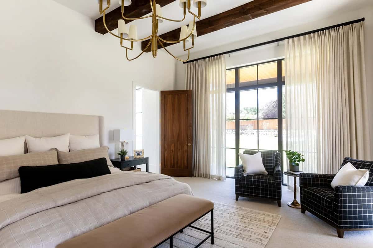 modern scandinavian style bedroom