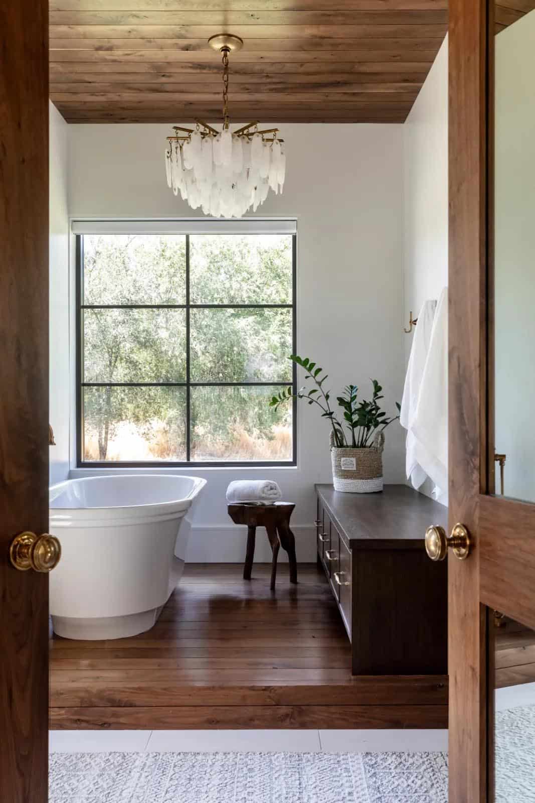 modern scandinavian style bathroom