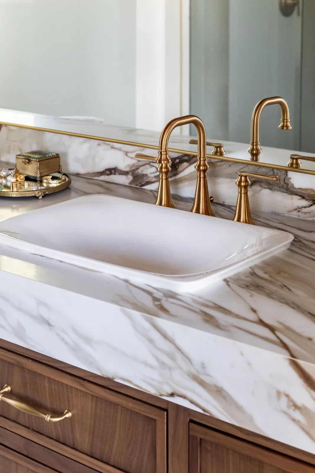 modern scandinavian style bathroom vanity