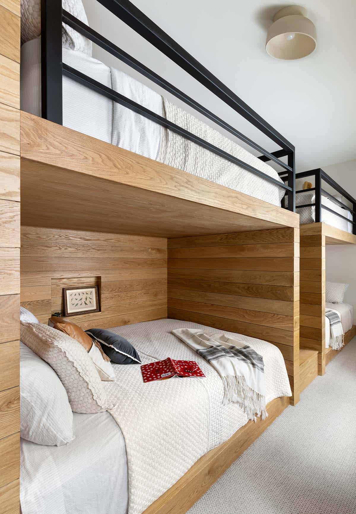contemporary bunk bedroom
