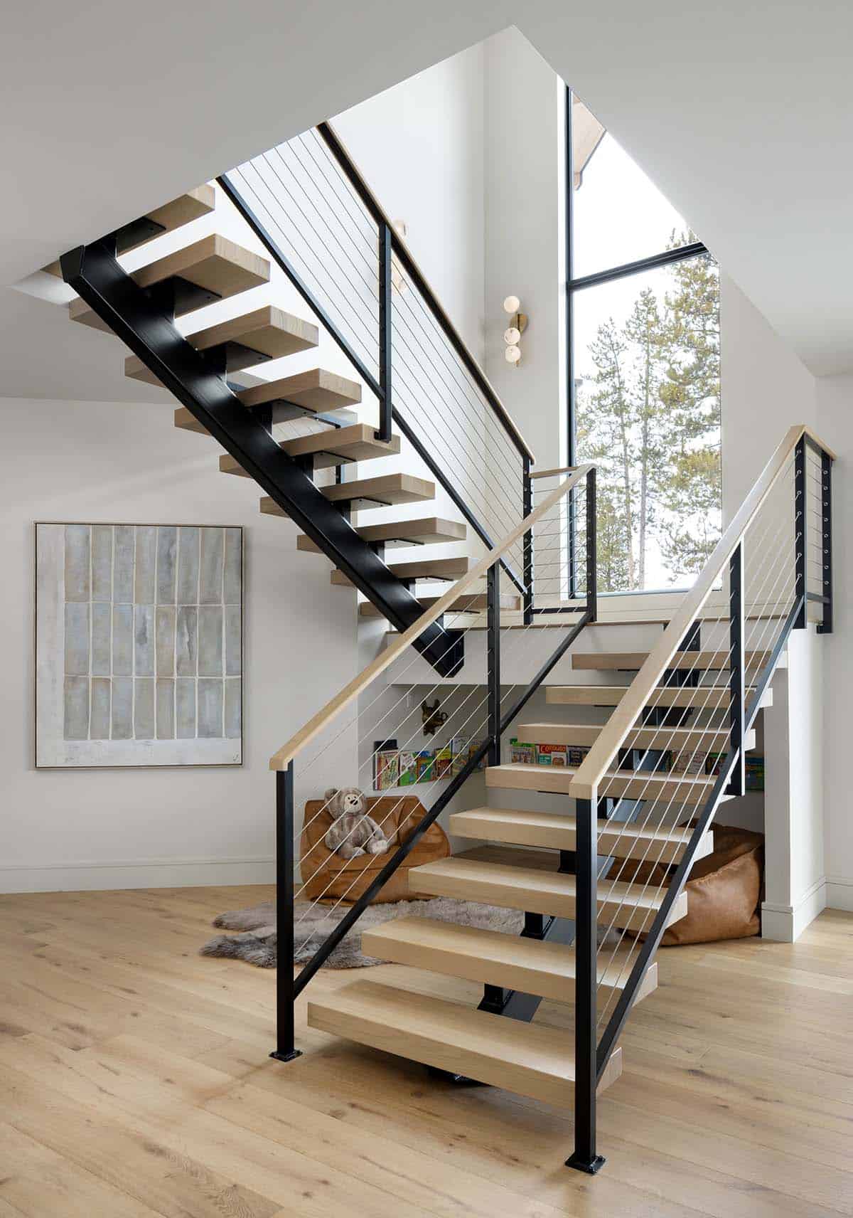 contemporary staircase
