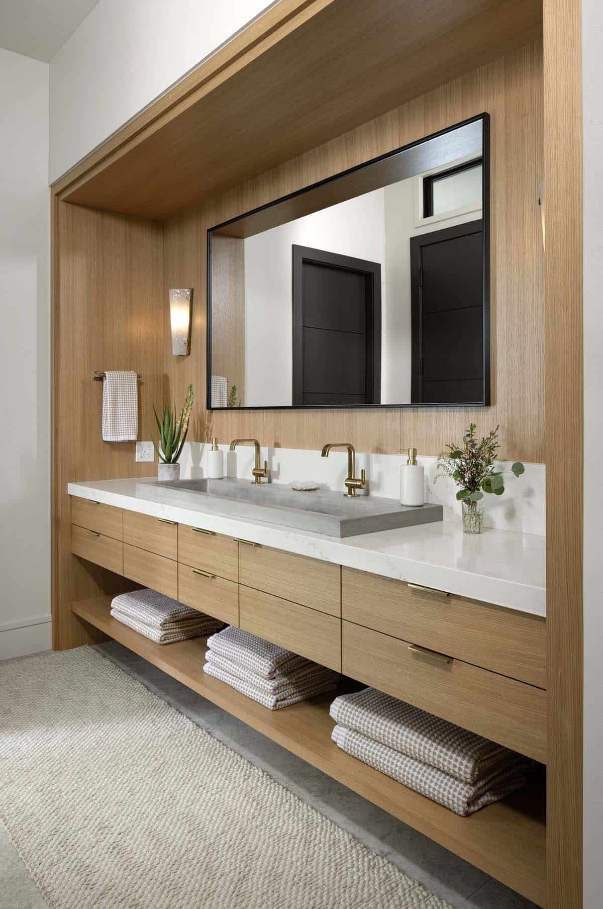 contemporary bathroom vanity