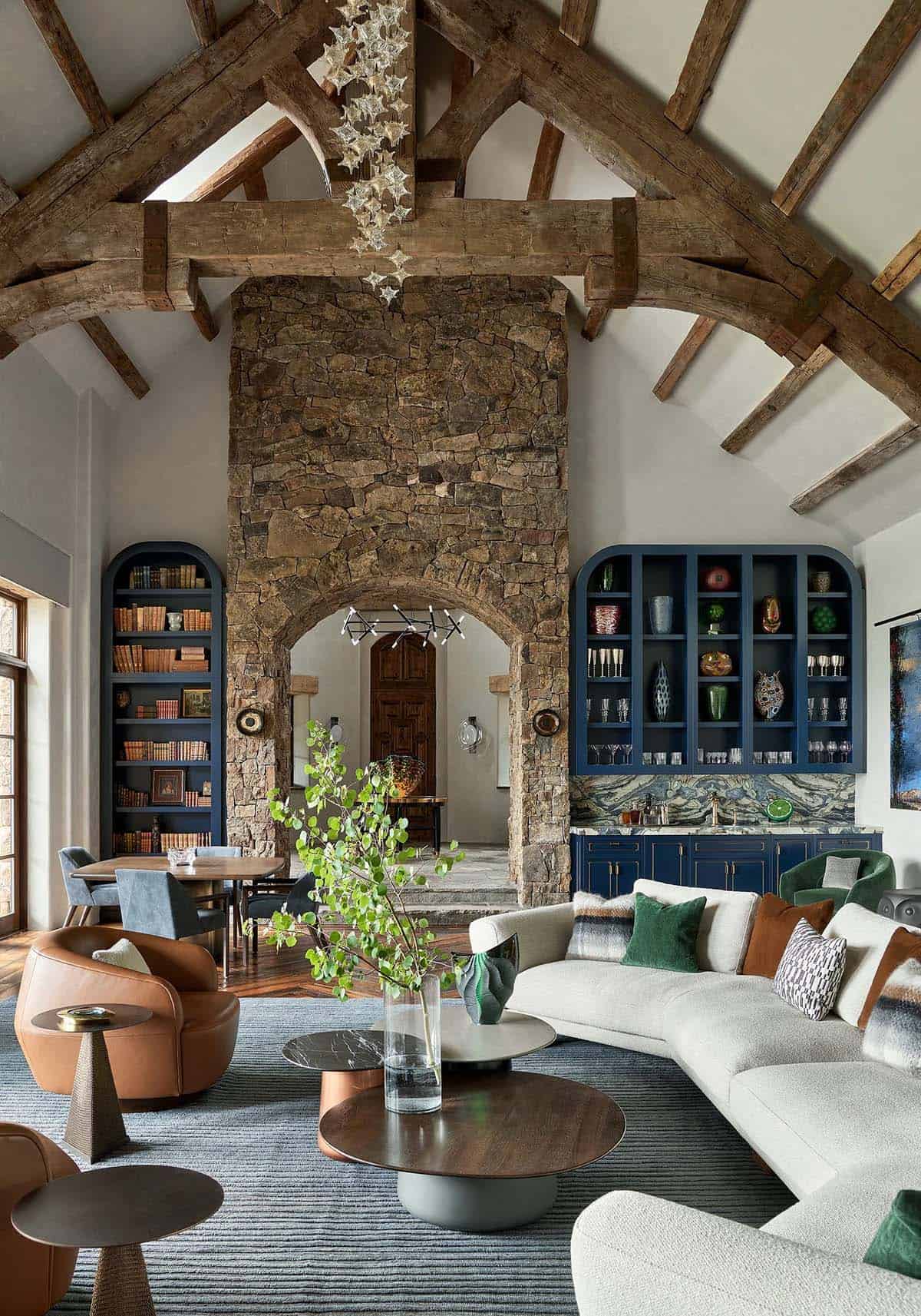 mountain modern living room