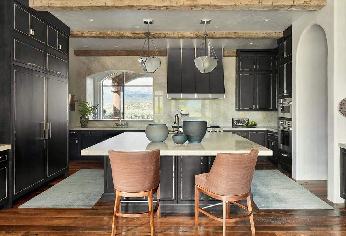 mountain modern kitchen