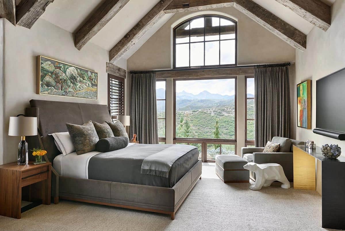 mountain modern bedroom