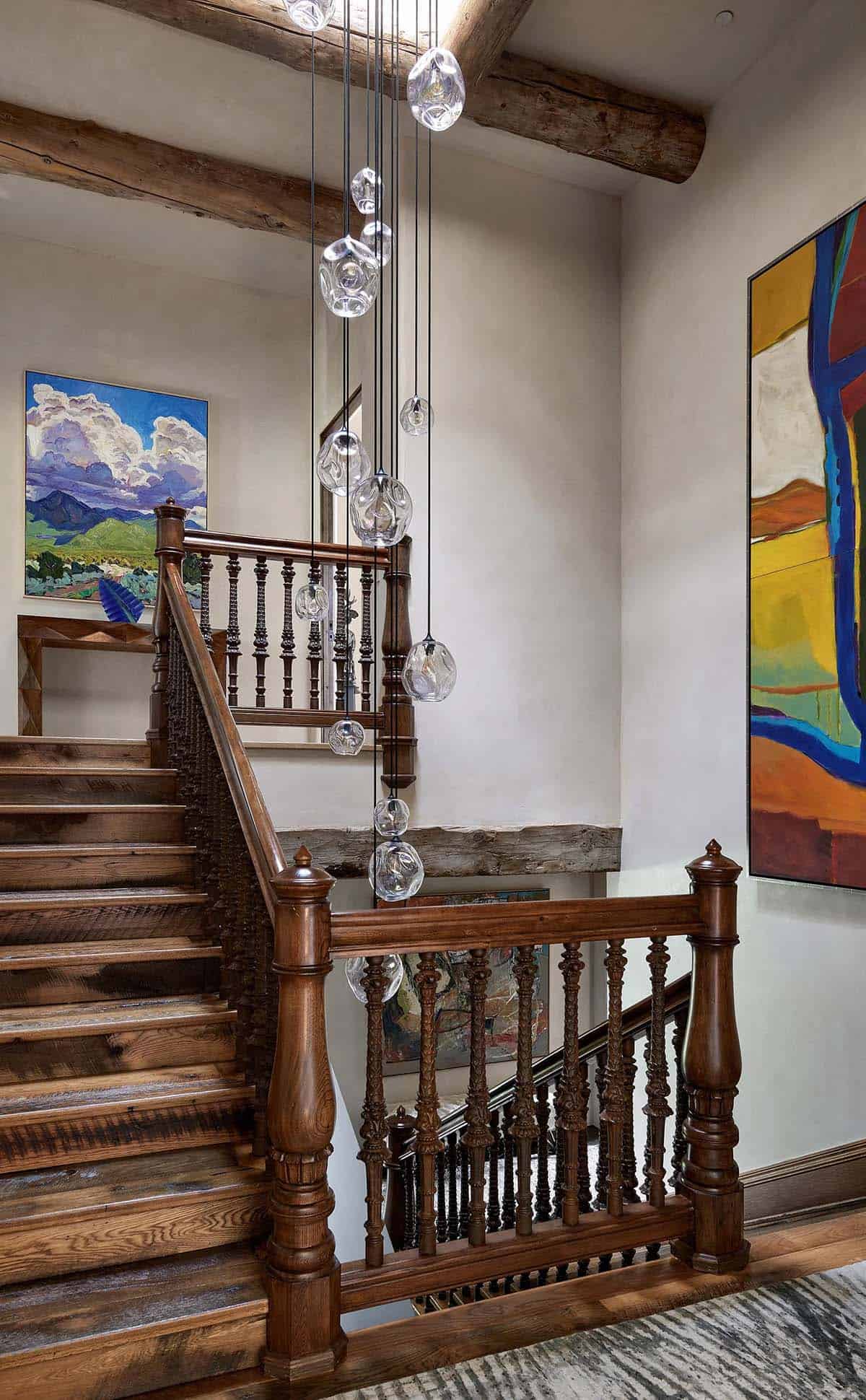 mountain modern staircase