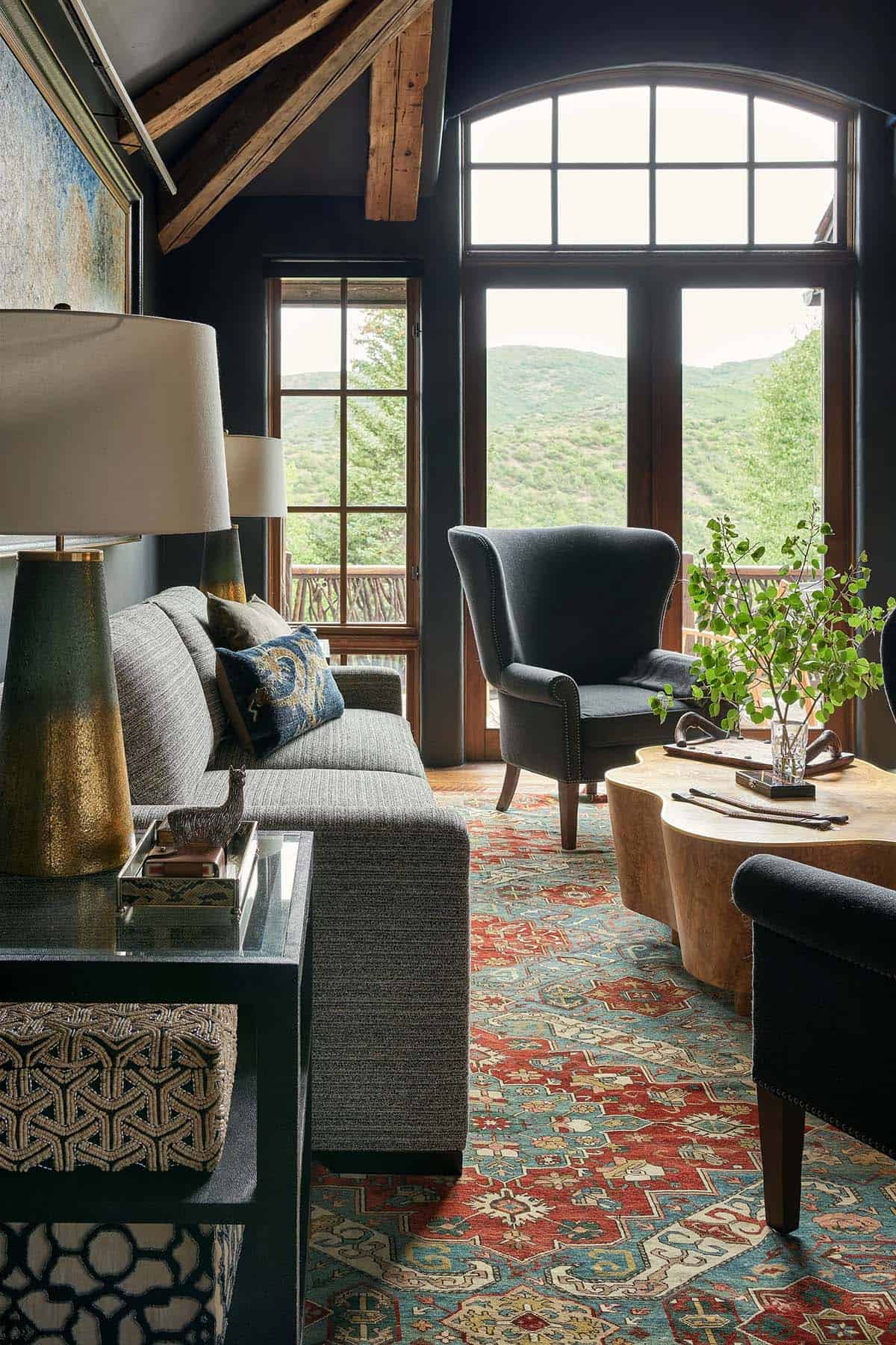 mountain modern family room