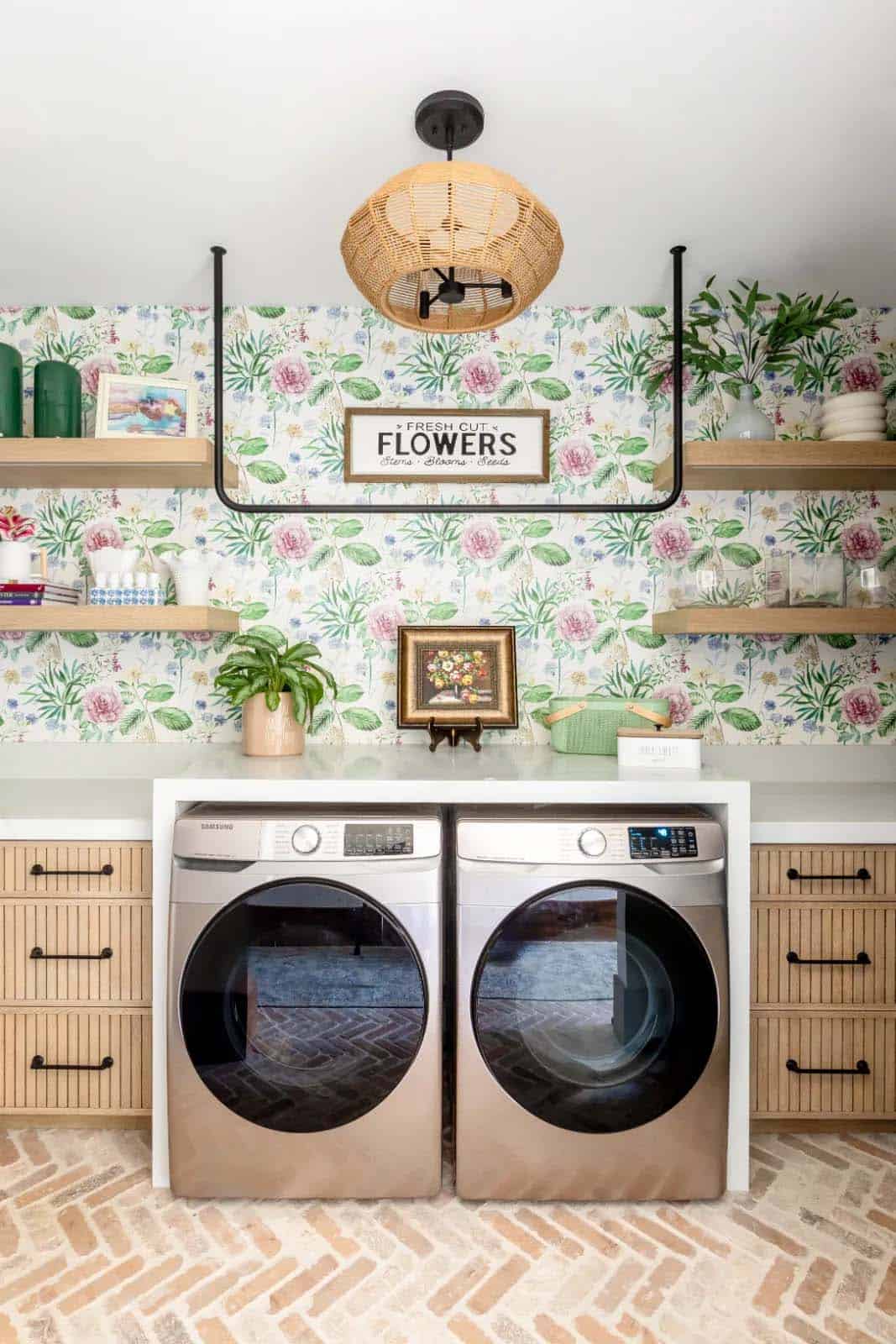 modern laundry room