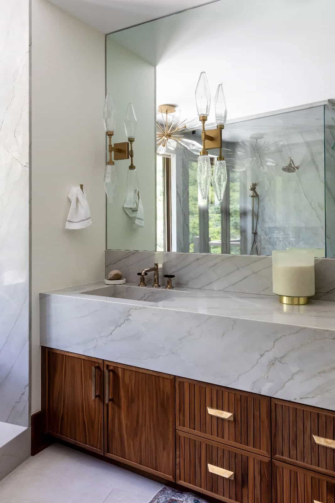 modern bathroom vanity