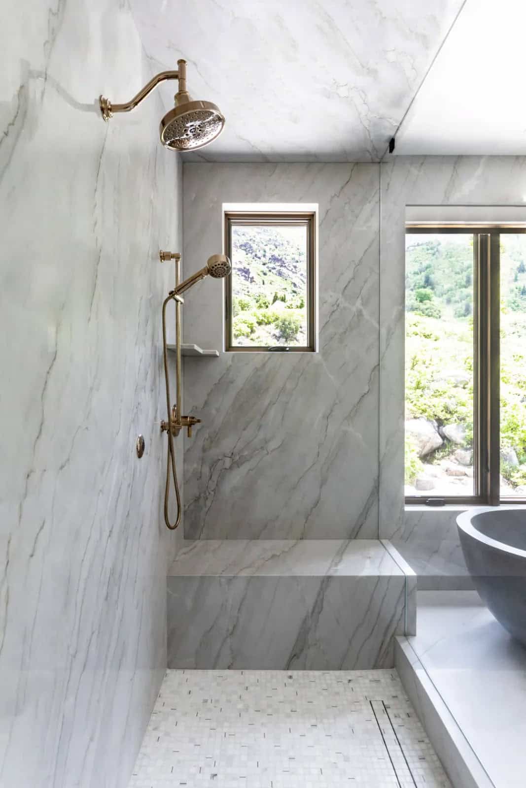 modern bathroom shower