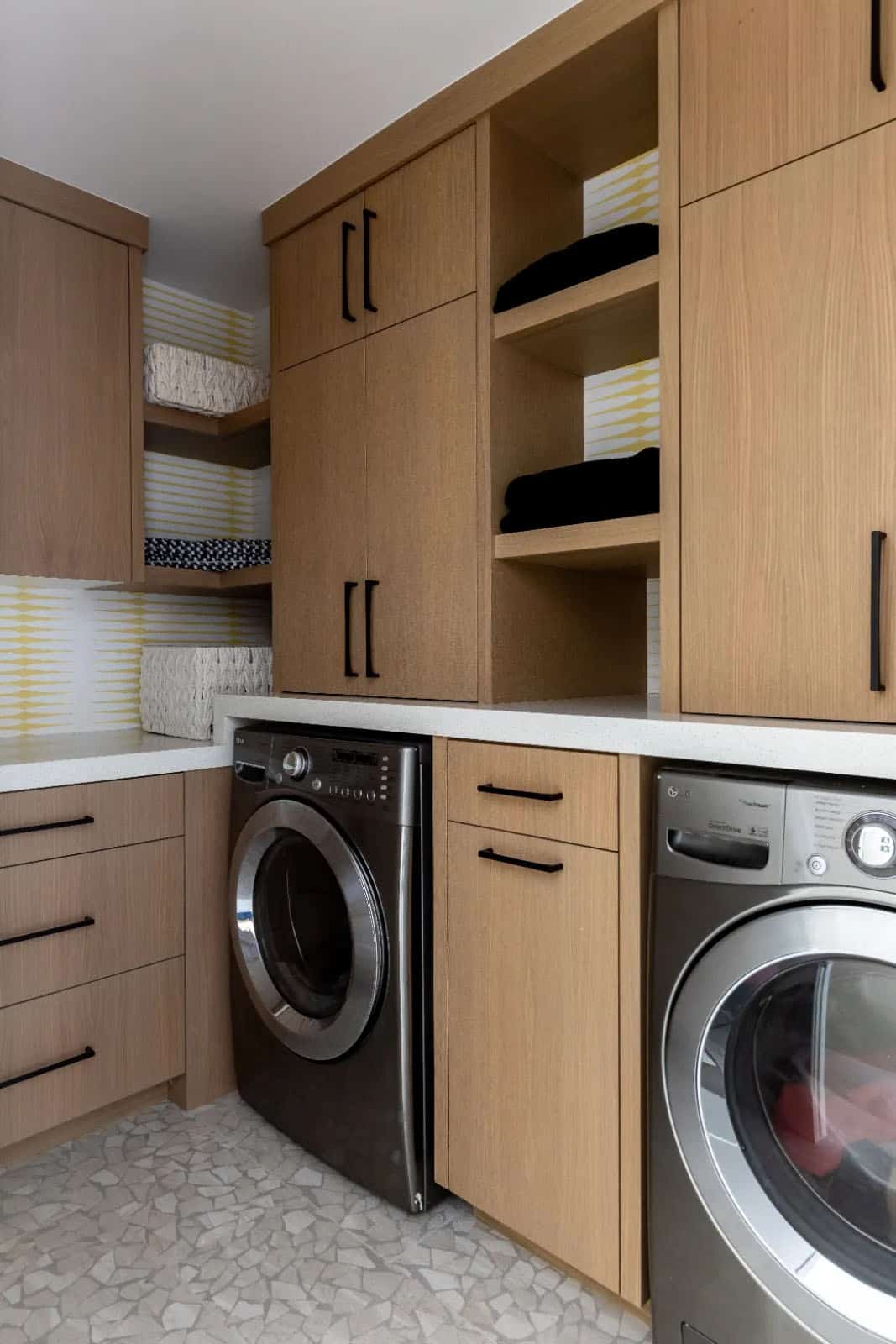 modern laundry room