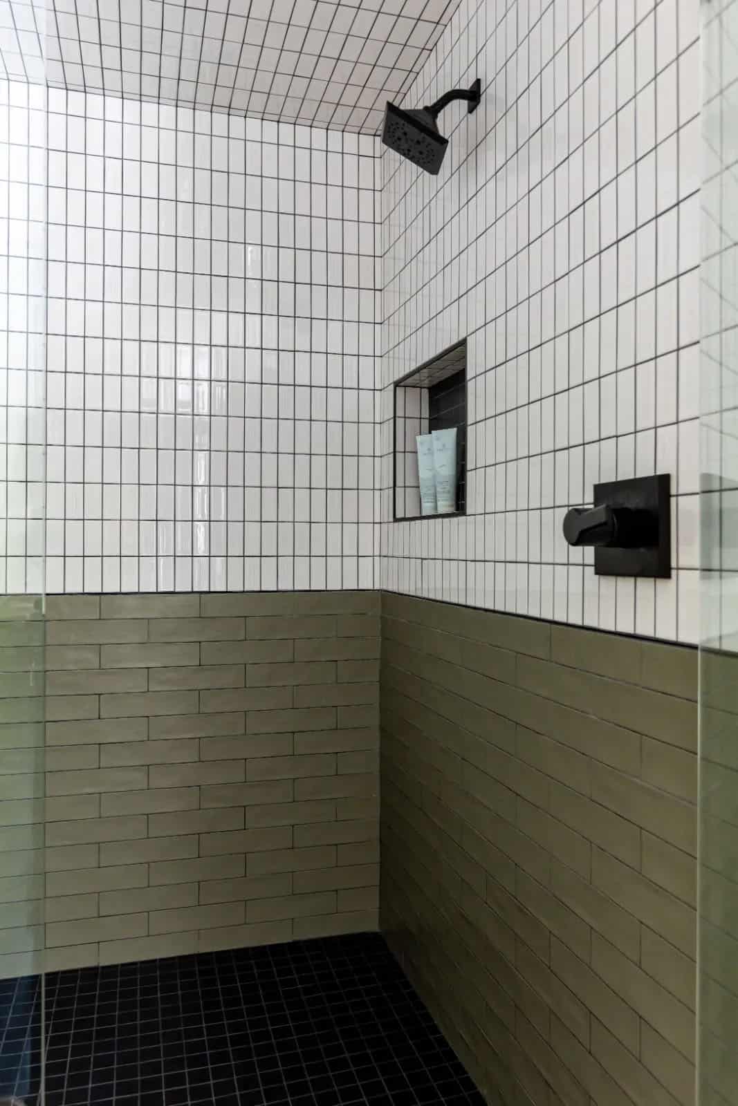 modern bathroom shower