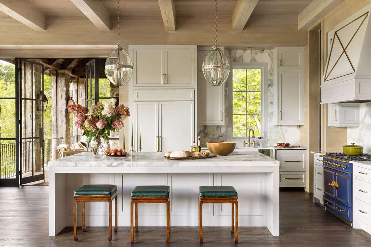 refined rustic kitchen