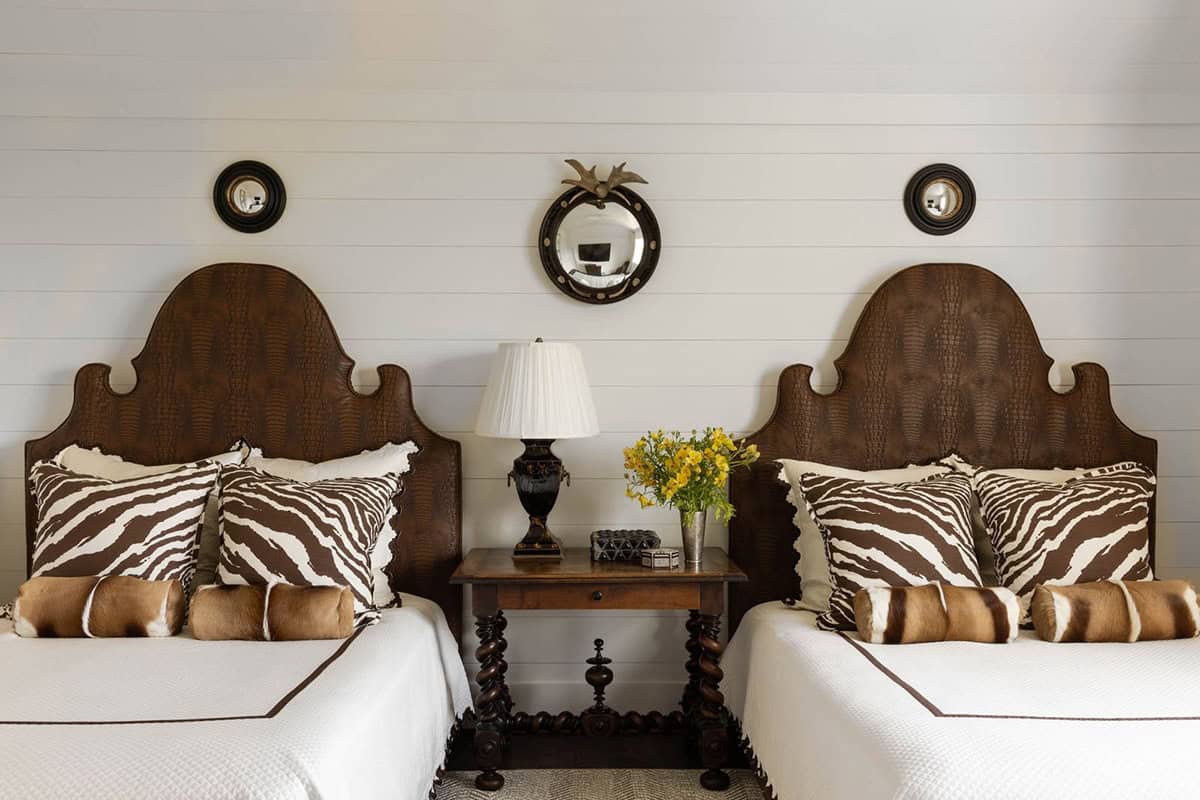 refined rustic bedroom