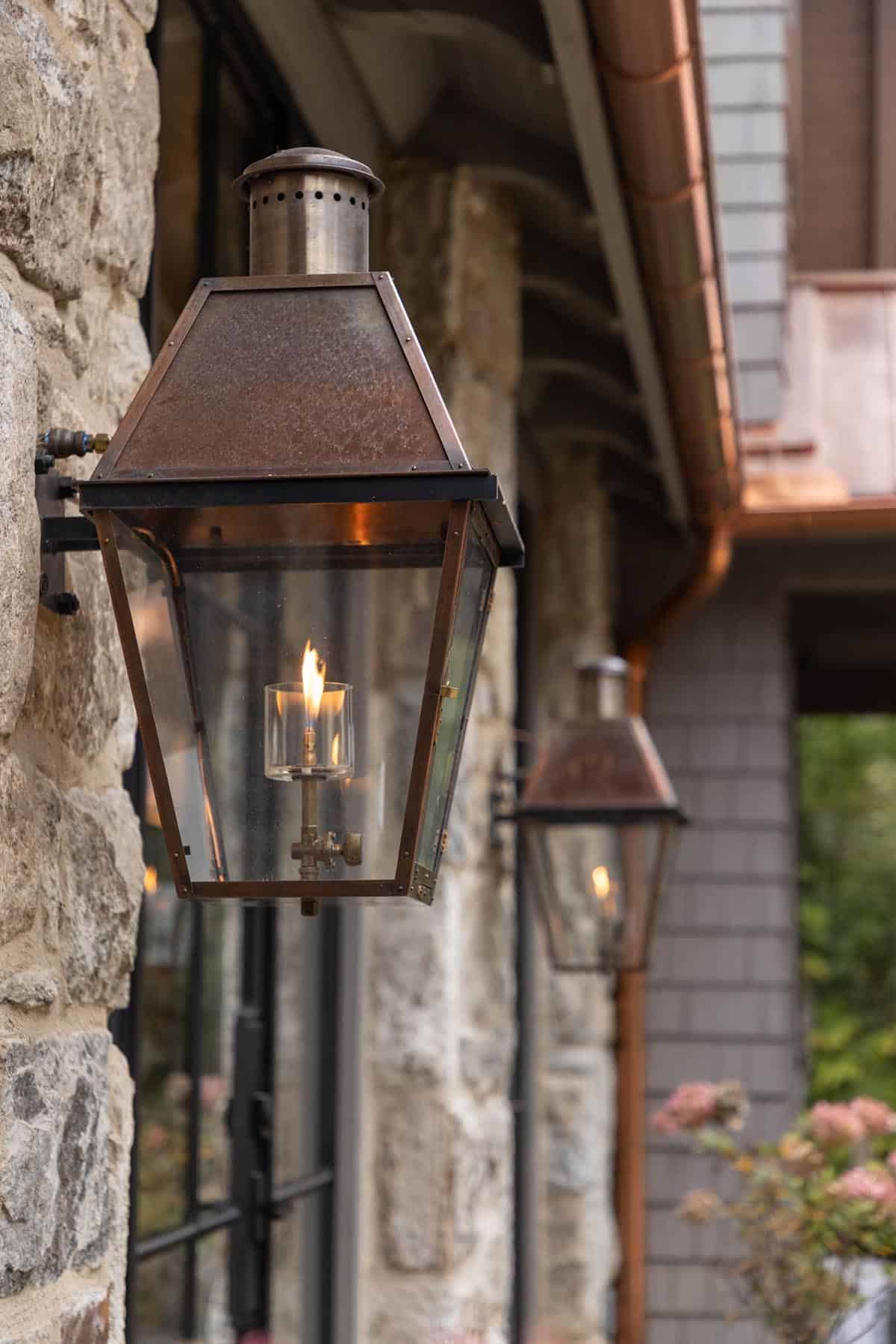 refined rustic mountain house exterior