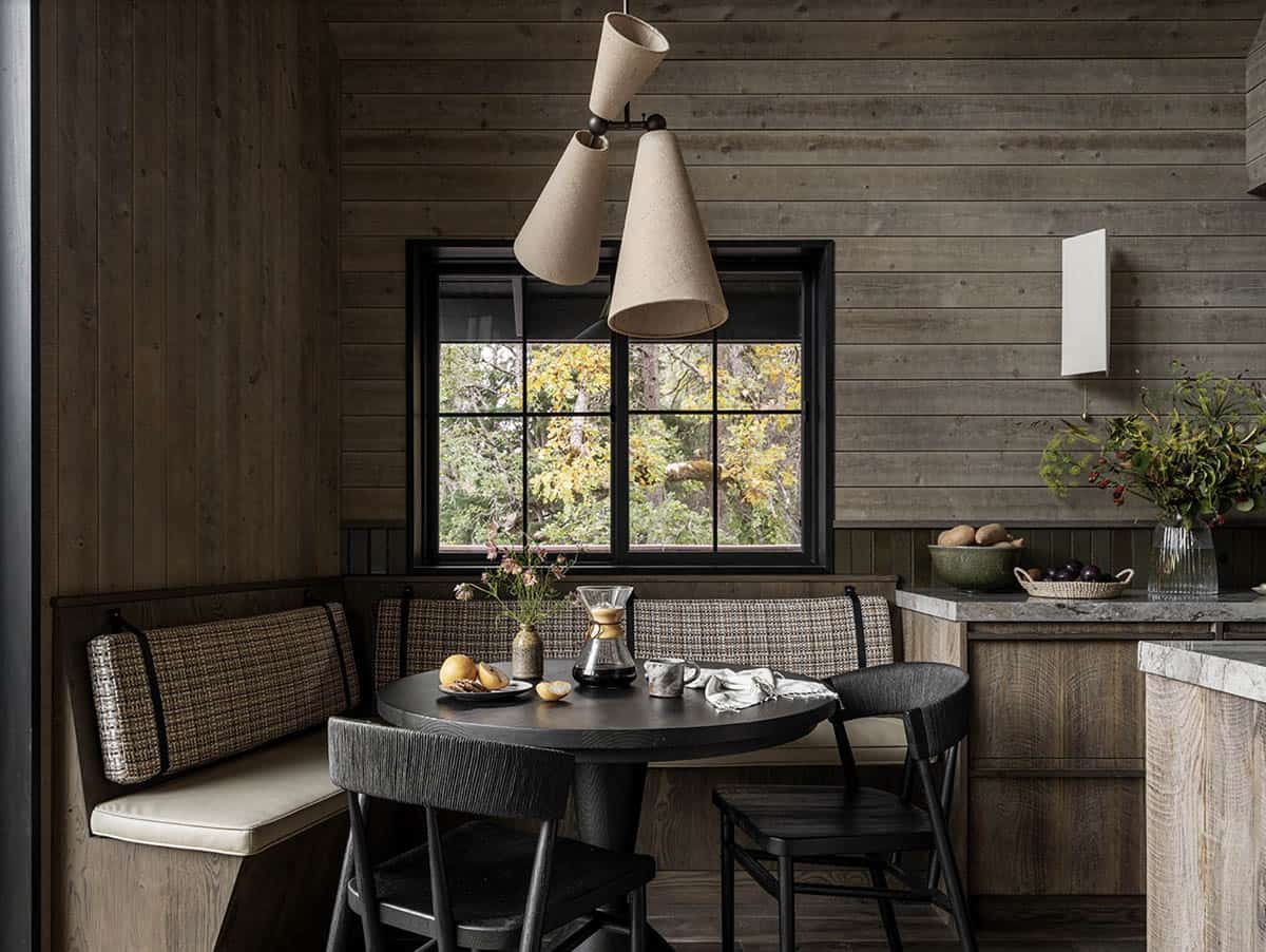 rustic dining room