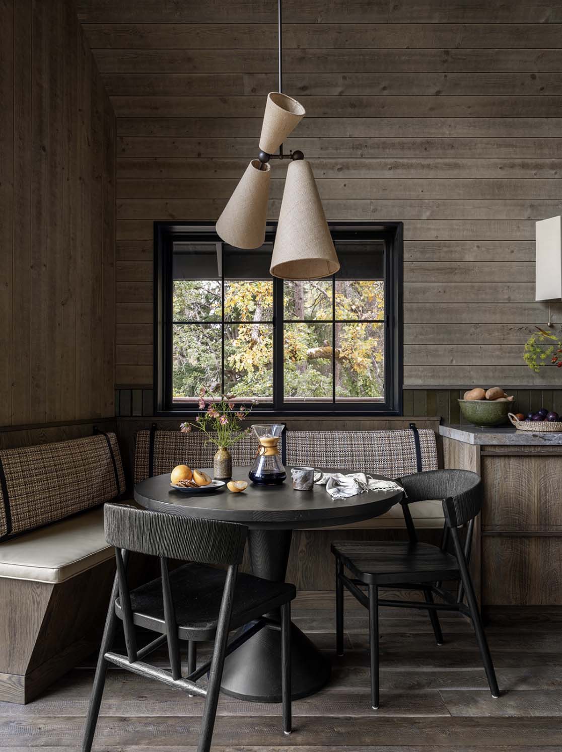 rustic dining room