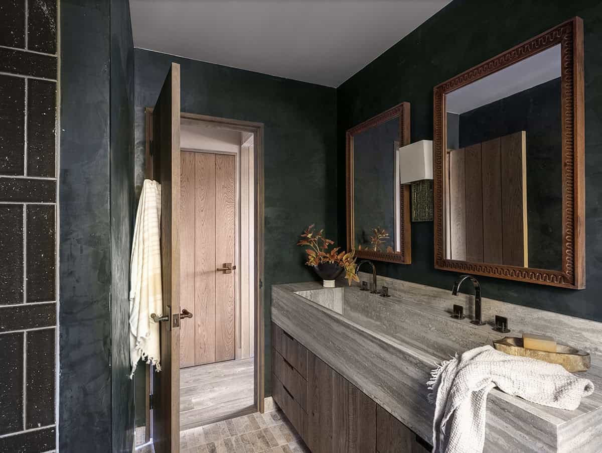 rustic bathroom vanity